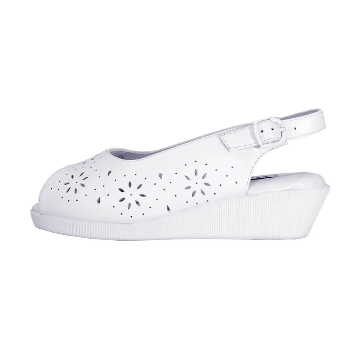 24 HOUR COMFORT Anne Women's Wide Width Leather Sandals