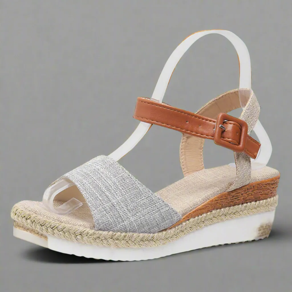 Almuth | Comfortable Wedge Sandals for Women – Elegant Summer Look