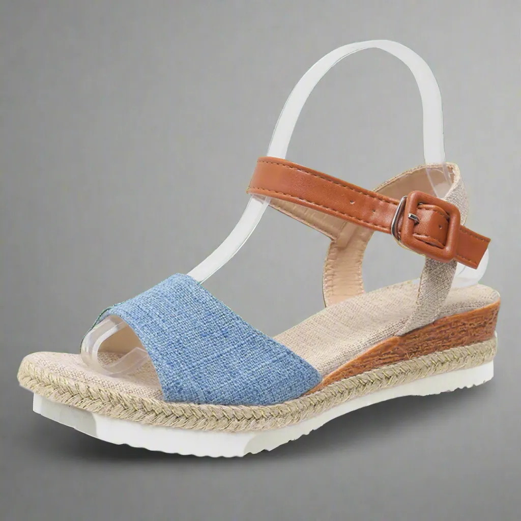 Almuth | Comfortable Wedge Sandals for Women – Elegant Summer Look