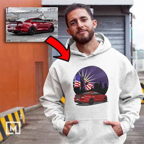 American Cars | Custom Print Unisex | Hoodie