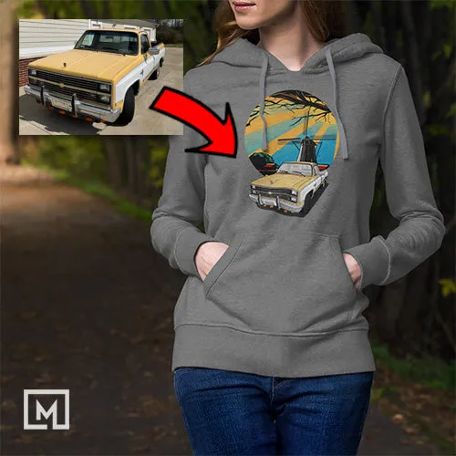 American Cars | Custom Print Unisex | Hoodie