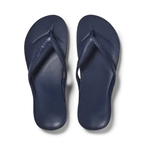 Arch Support Flip Flops - Classic - Navy