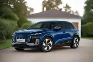 Audi SQ6 e-tron 2023 - 2024 Heat and UV Sun Shade by OC Sun Shade