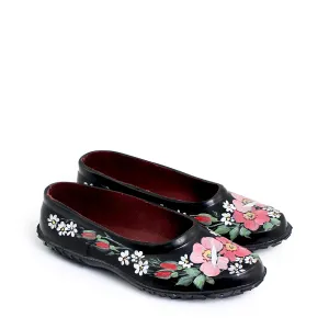 BALLERINA  Rose   hand-painted rubber