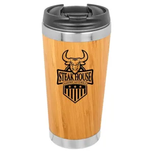 Bamboo Stainless Steel Tumbler