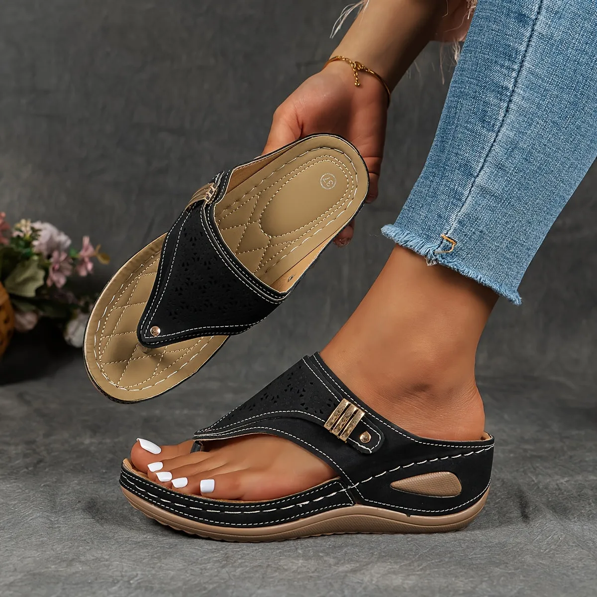 Barbara - Fashionable Orthopedic Sandals