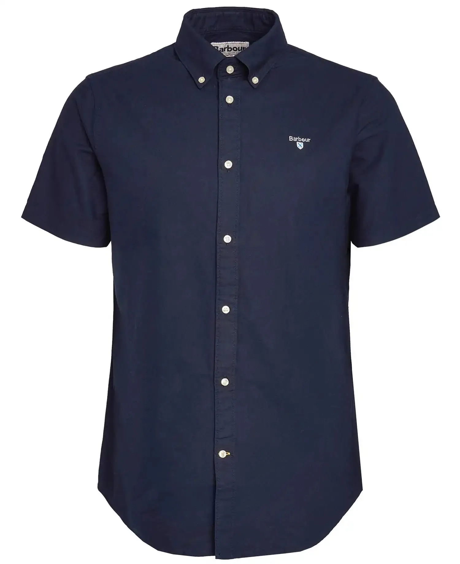 Barbour Mens Oxtown Short Sleeve Shirt Navy
