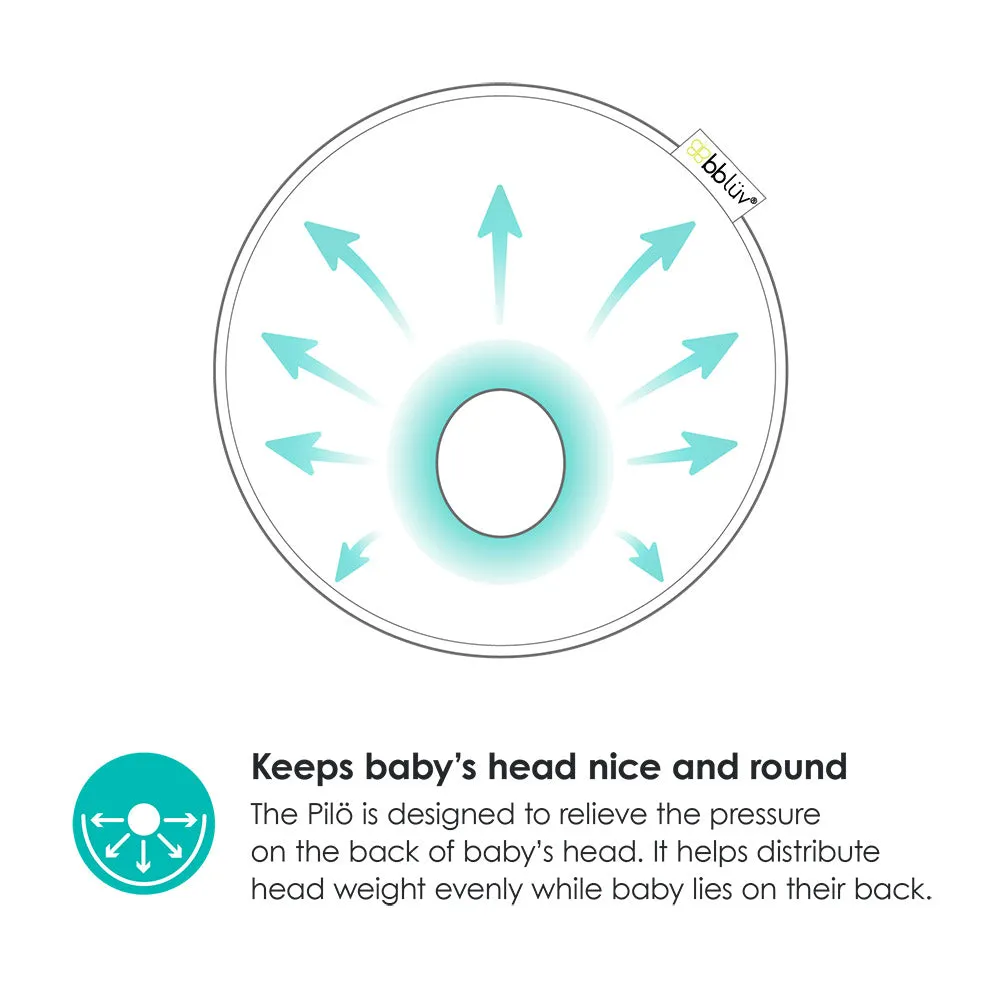 bblüv Pilö Ergonomic Baby Headrest