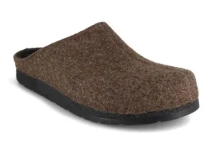 Berkemann BERKINA Men Felt Slippers 'Nils', brown