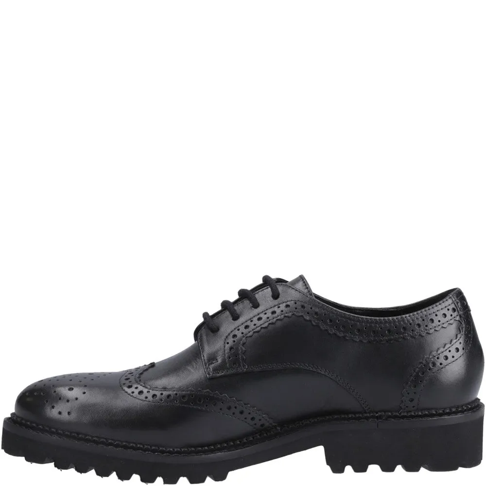Black Gabi Junior School Shoes