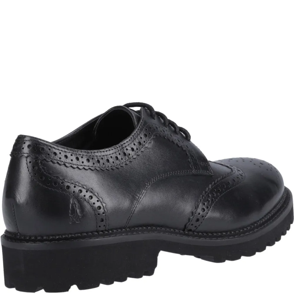 Black Gabi Junior School Shoes
