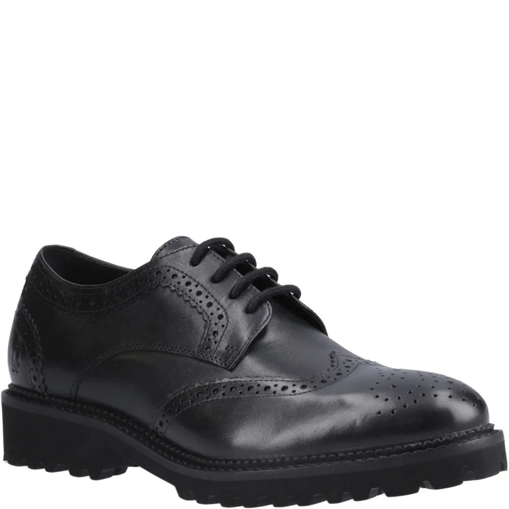 Black Gabi Junior School Shoes