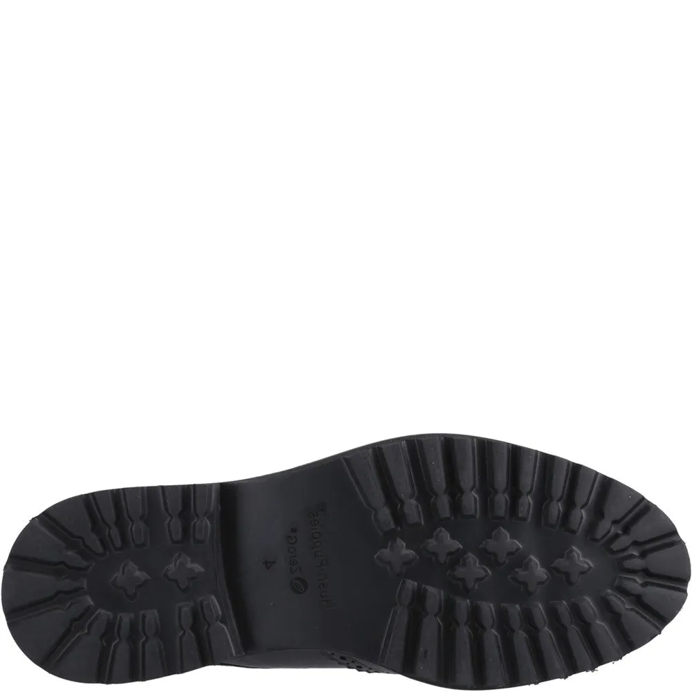 Black Gabi Senior School Shoes