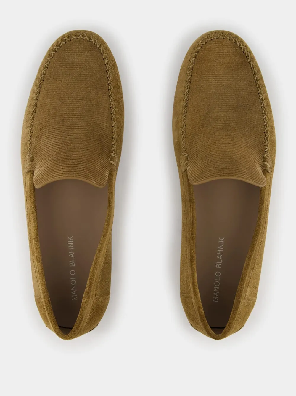 Brown Alder Roberi Suede Loafers