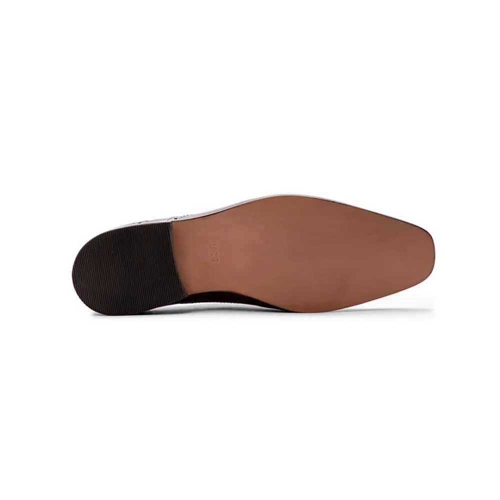 Brown Classic Toecap Brogue Detail Oxford