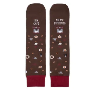 Calcetines UO "Sin Café no me Espresso"