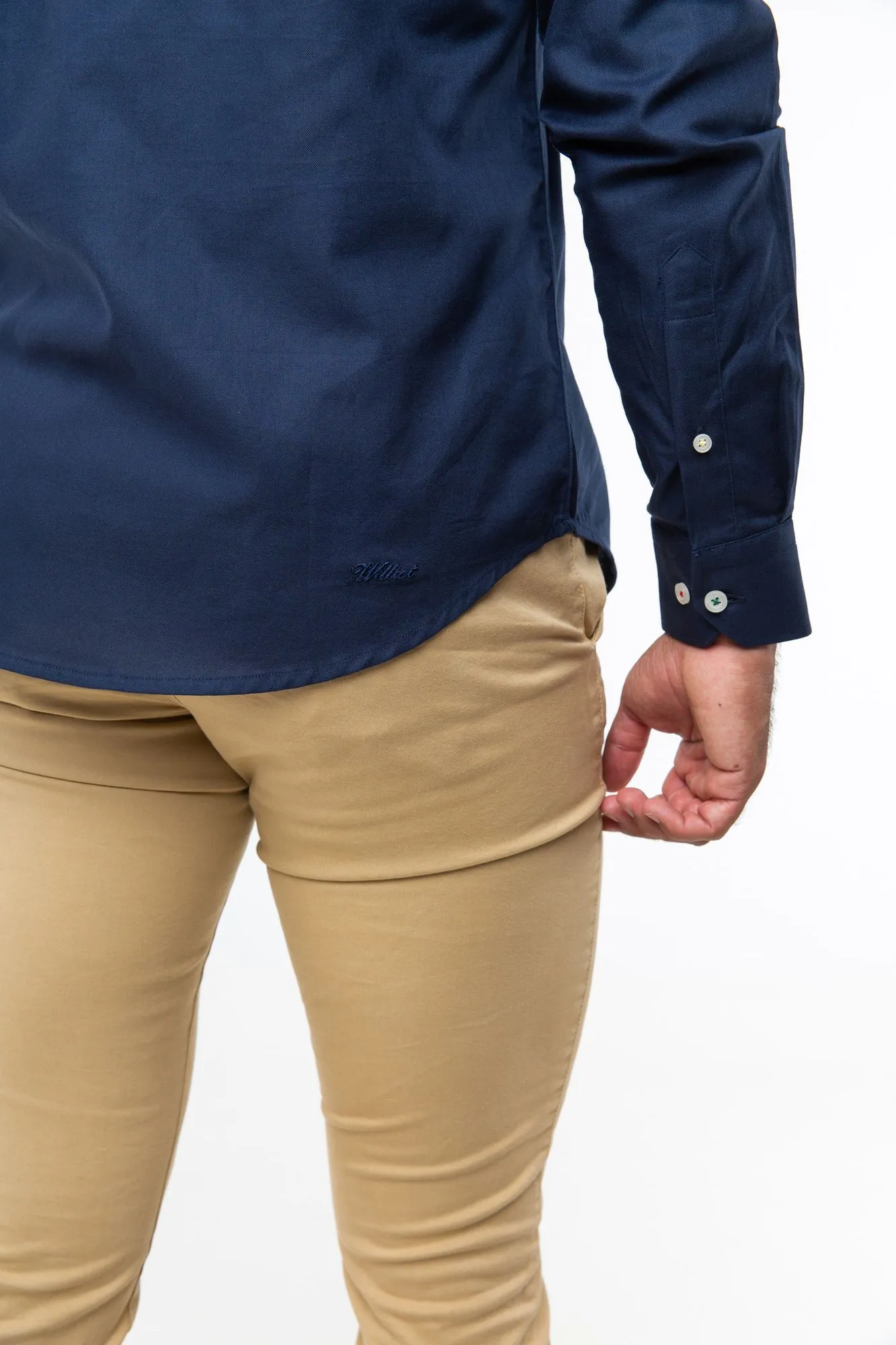 Camisa Oxford Marino