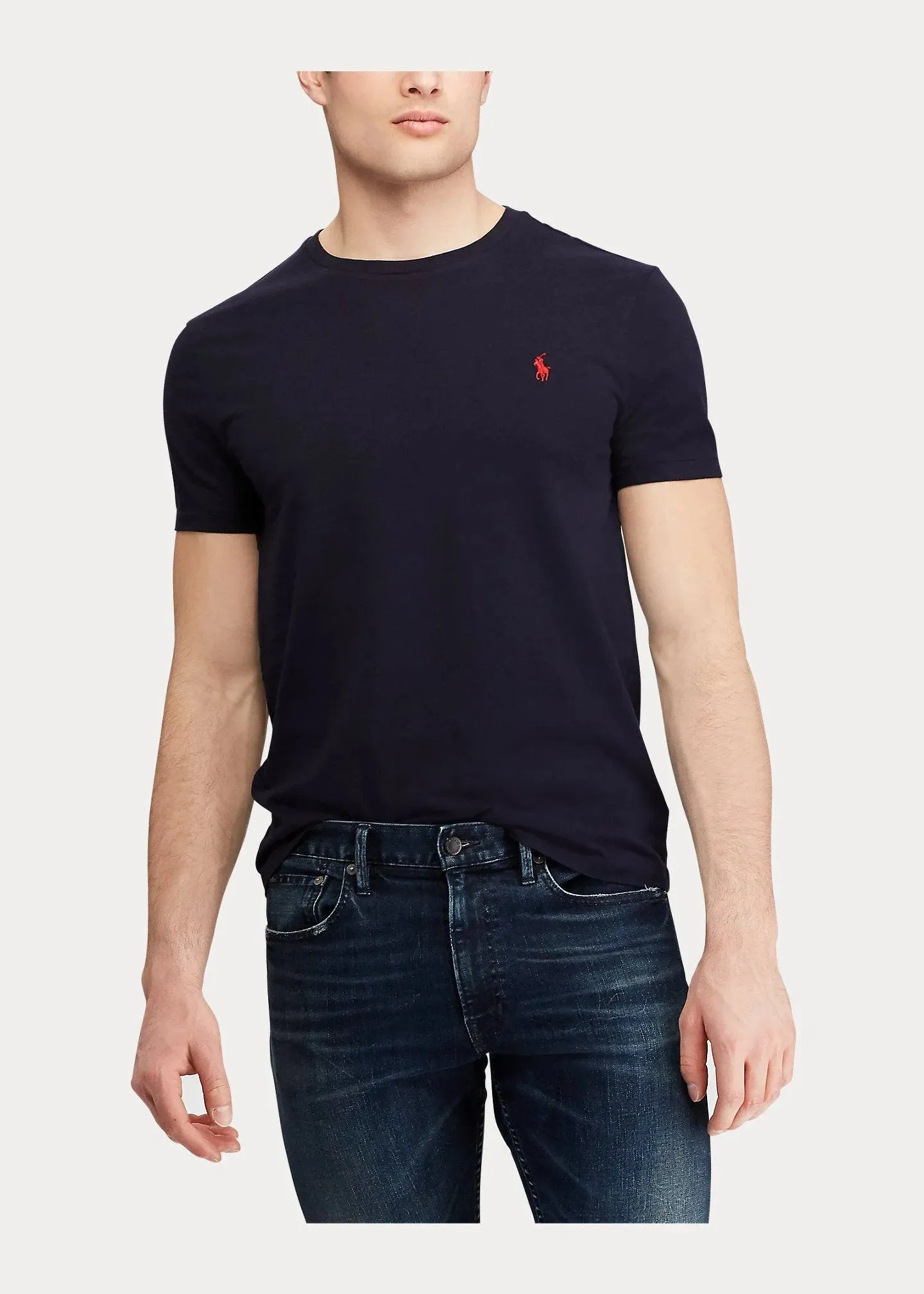 Camiseta de punto Custom Slim Fit