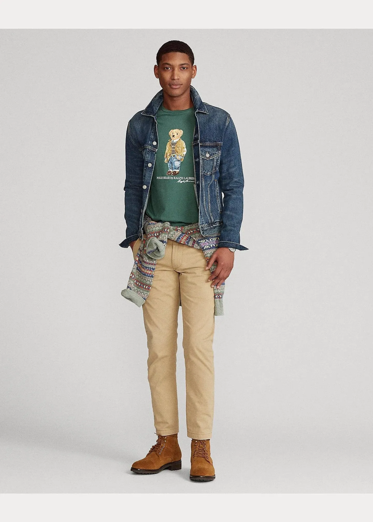 Camiseta Polo Bear Custom Slim Fit