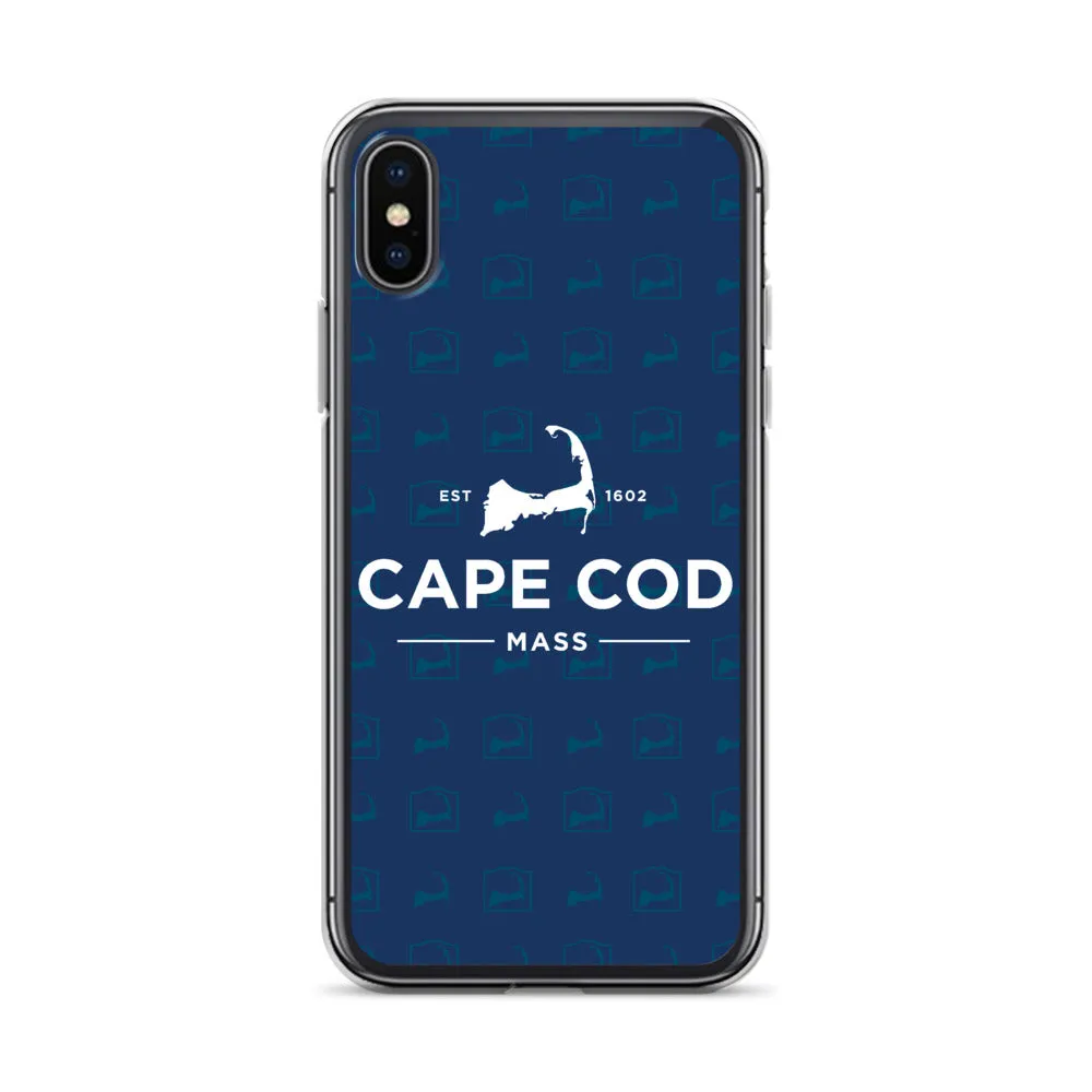 Cape Cod Mass Blue iPhone Case