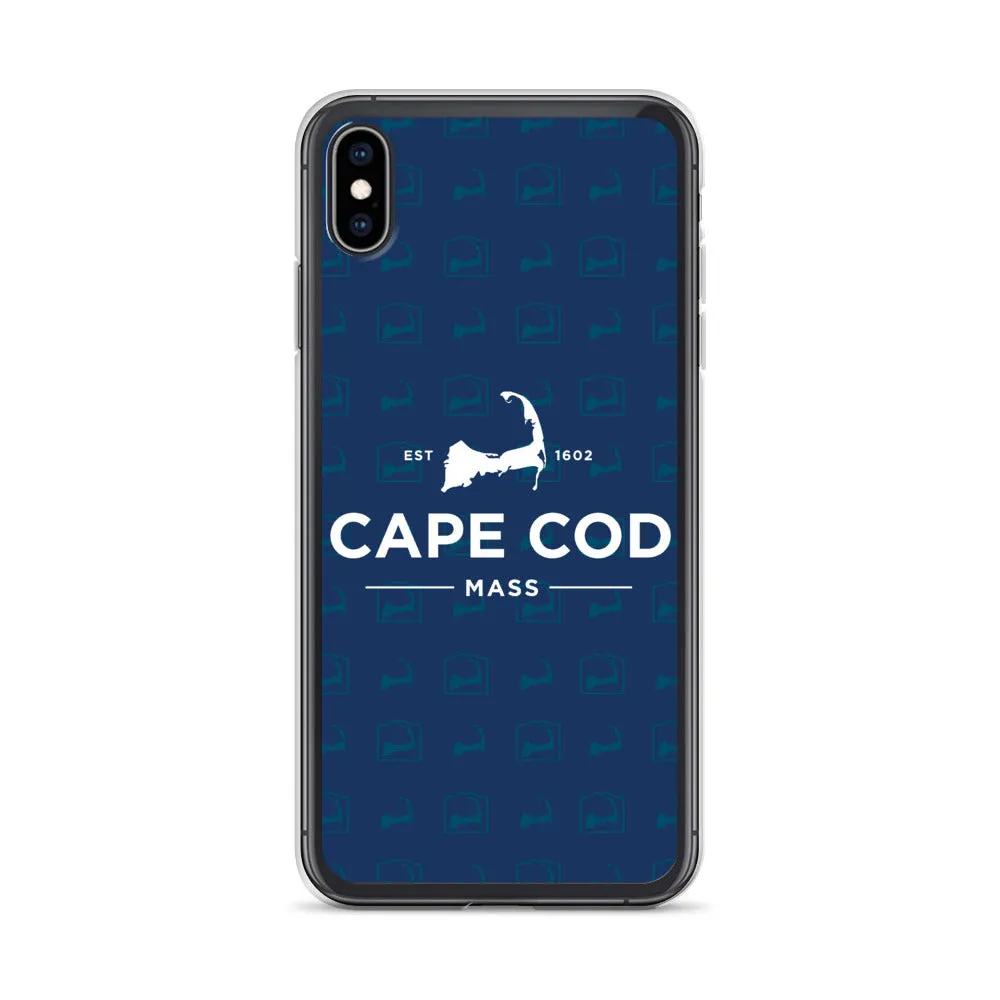 Cape Cod Mass Blue iPhone Case
