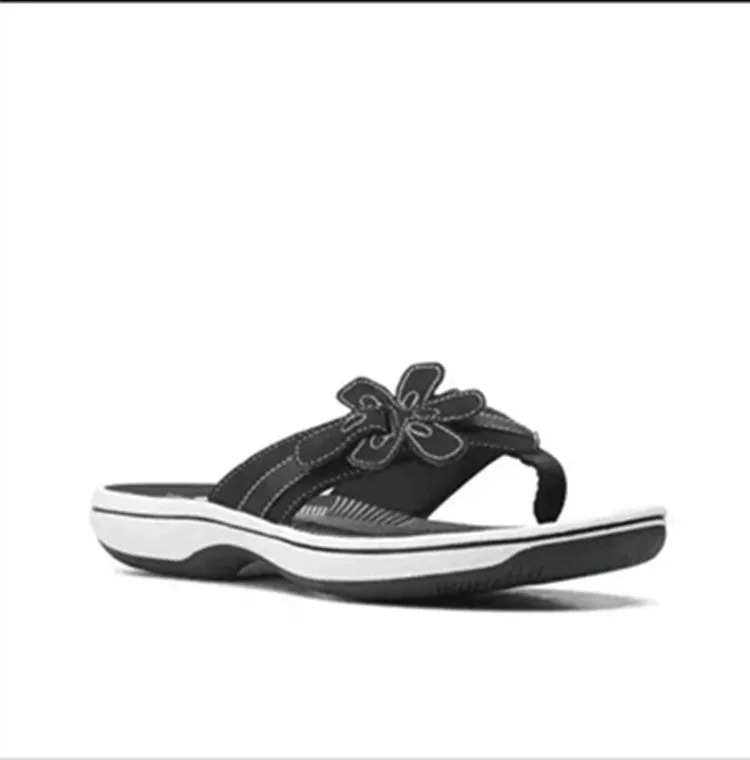 Casual Flat-bottomed Flowers Home Family Flip Flops Amazon Foreign Trade Slippers