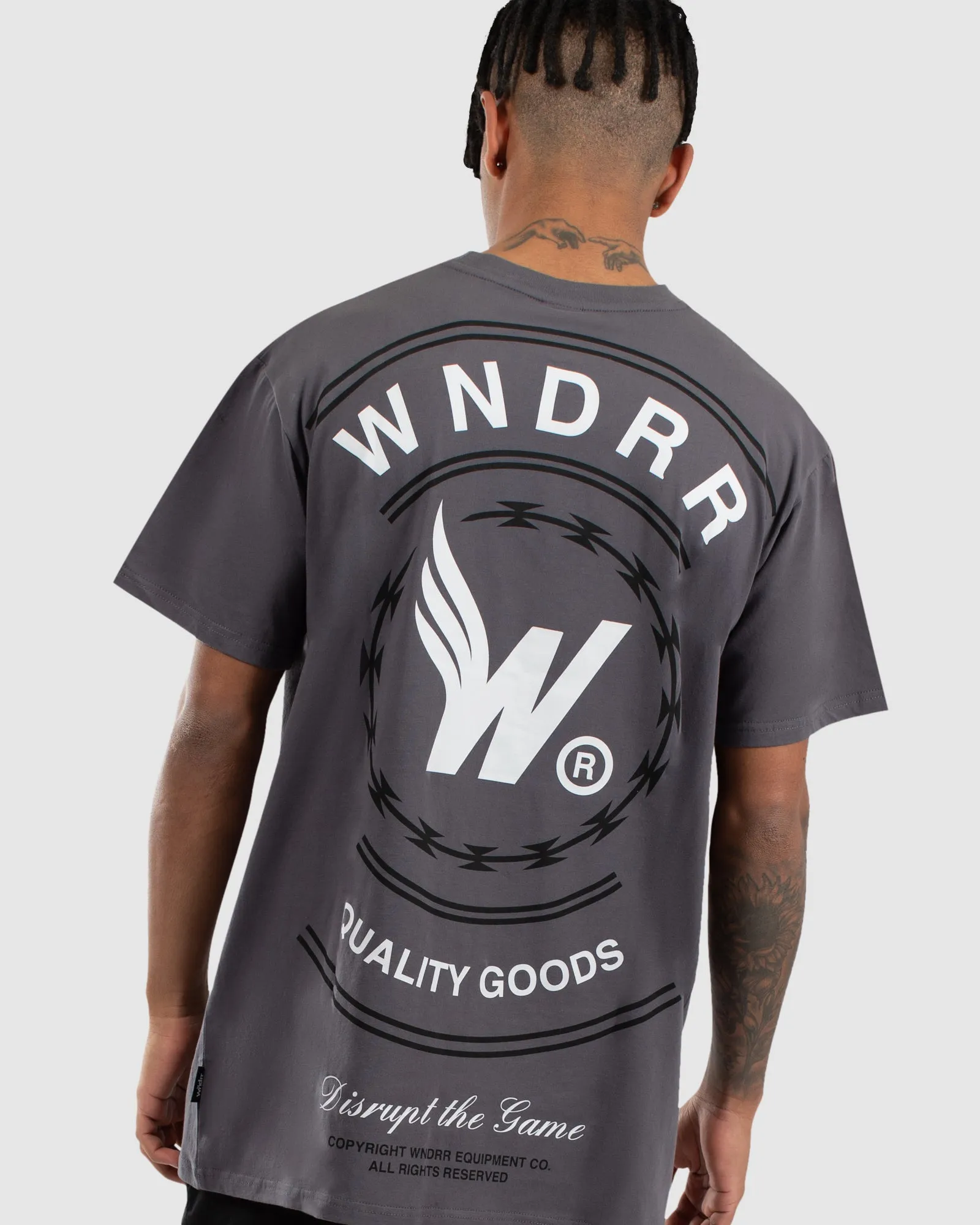 Cease Custom Fit Tee - Charcoal