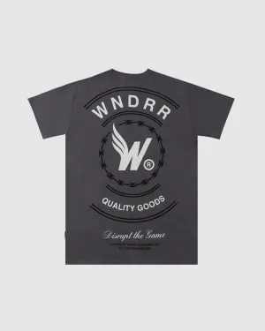 Cease Custom Fit Tee - Charcoal