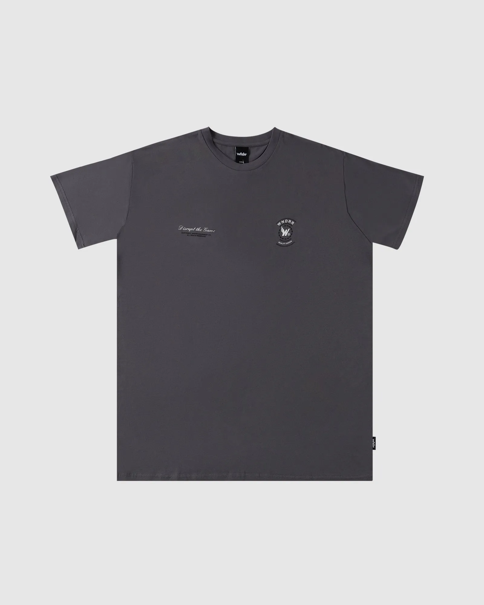Cease Custom Fit Tee - Charcoal