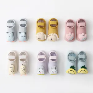Children's Non-slip Silicone Sole Cotton Socks