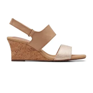Clarks Kyarra Faye Sandals (Wide Fit)