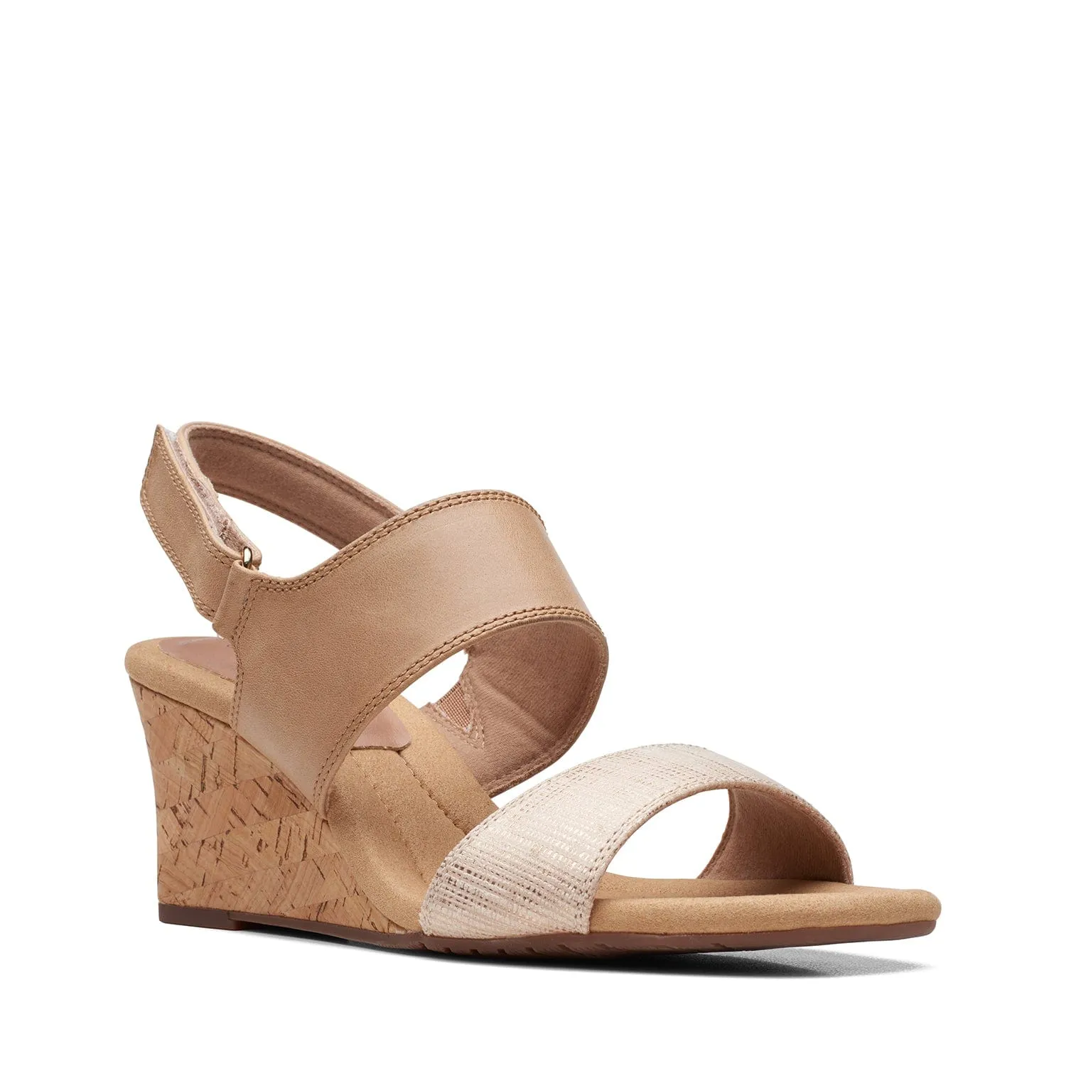 Clarks Kyarra Faye Sandals (Wide Fit)