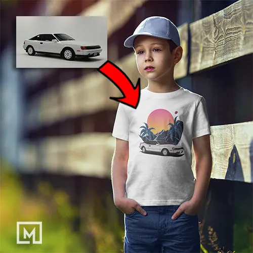 Classic Cars | Custom Print for Kids | Unisex T-shirt