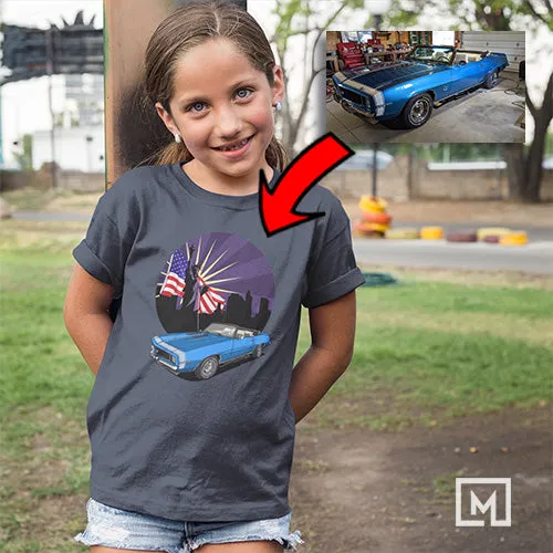 Classic Cars | Custom Print for Kids | Unisex T-shirt