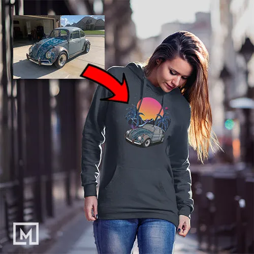 Classic Cars | Custom Print Unisex | Hoodie
