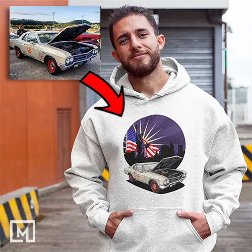 Classic Cars | Custom Print Unisex | Hoodie
