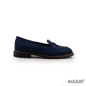 CLASSIC CHAMOIS LEATHER TASSEL LOAFERS