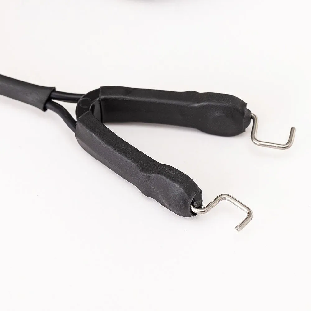 CLIP CORD CABLE EZ SIN RESORTE - NEGRO