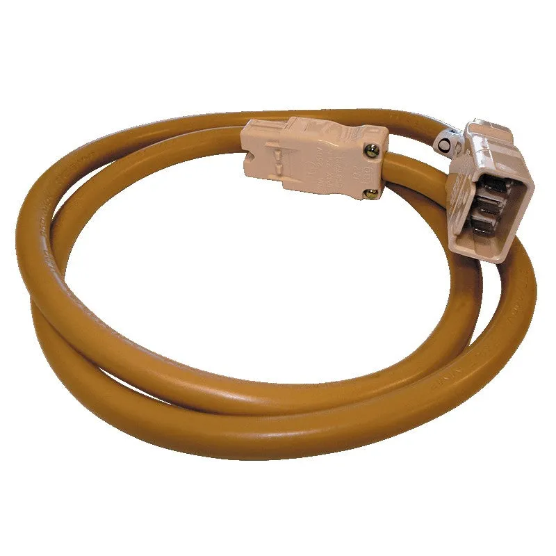 CMS 2000mm interconnecting Lead 20amp Beige for Caravan 240 Electrics