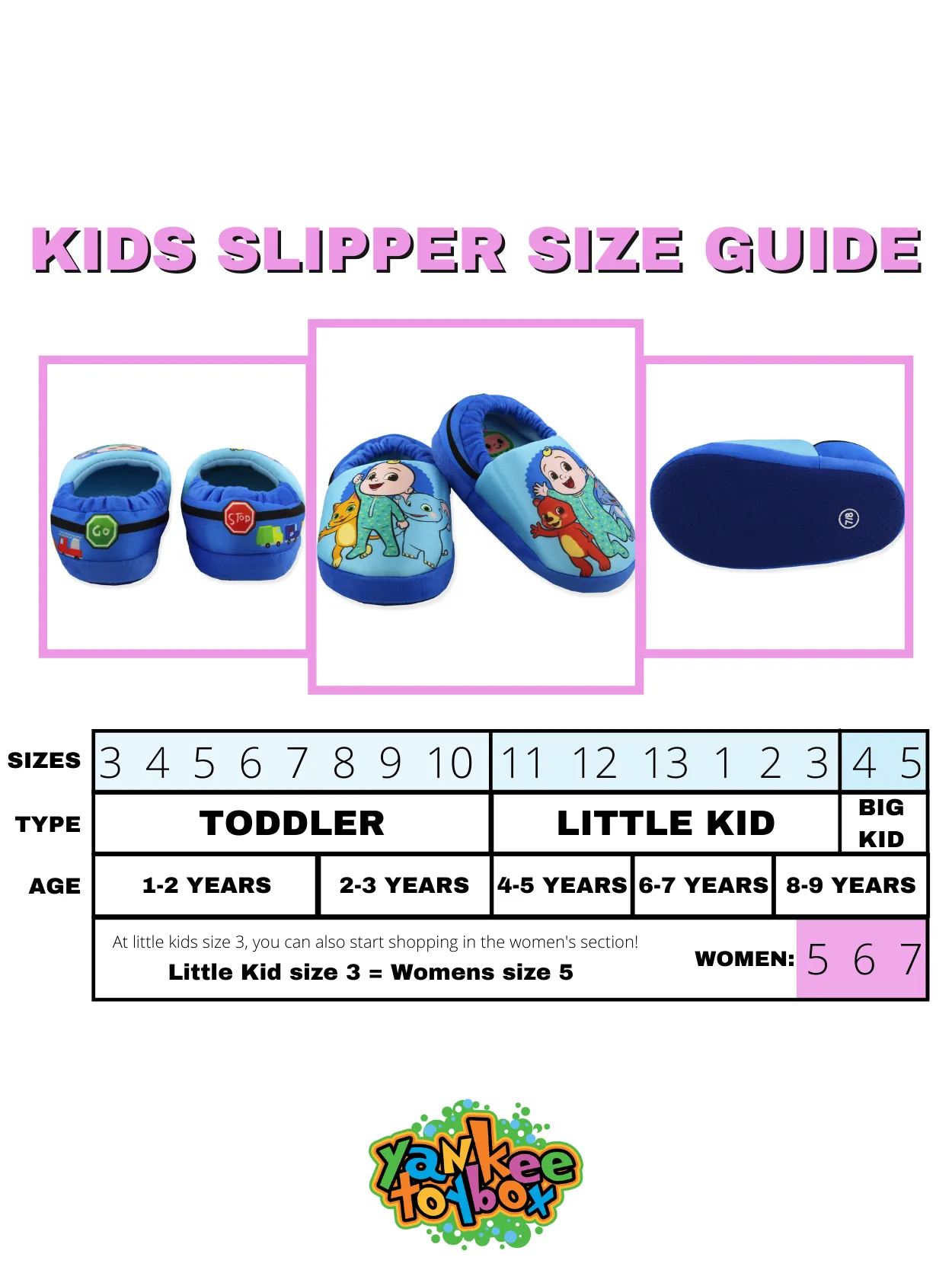 Cocomelon Plush A-Line Slippers