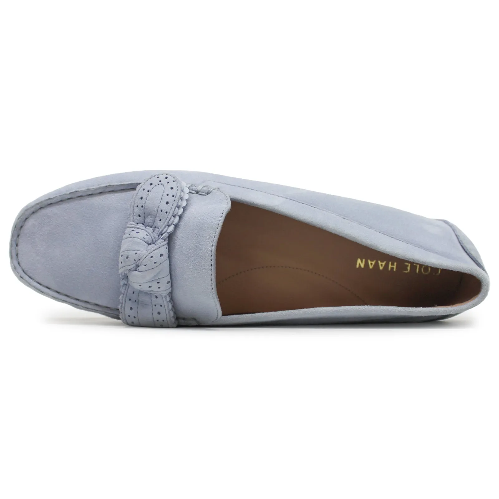 Cole Haan Bellport Bow Driver Suede Women's Boat Shoes - UK 5 - US 7.5 Women - EU 38