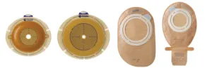Coloplast SenSura Flex Two-Piece Pre-Cut Convex Light Standard Wear Skin Barrier with Flange and Belt Tabs 1-1/4" Stoma