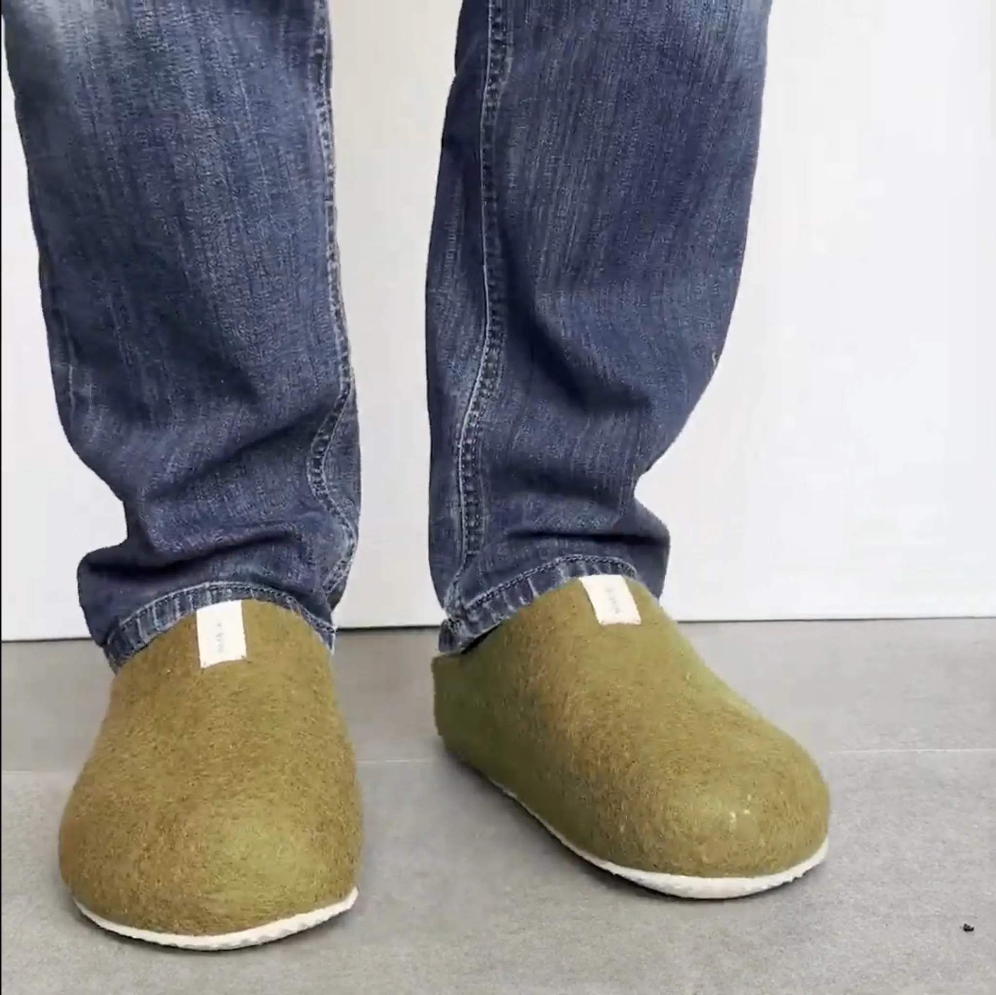 Corkybuk Slipper - Khaki Green
