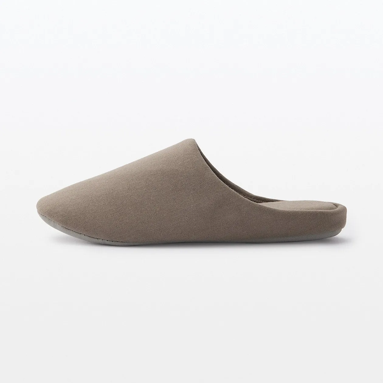 Cotton Insole Slippers - Mocha brown