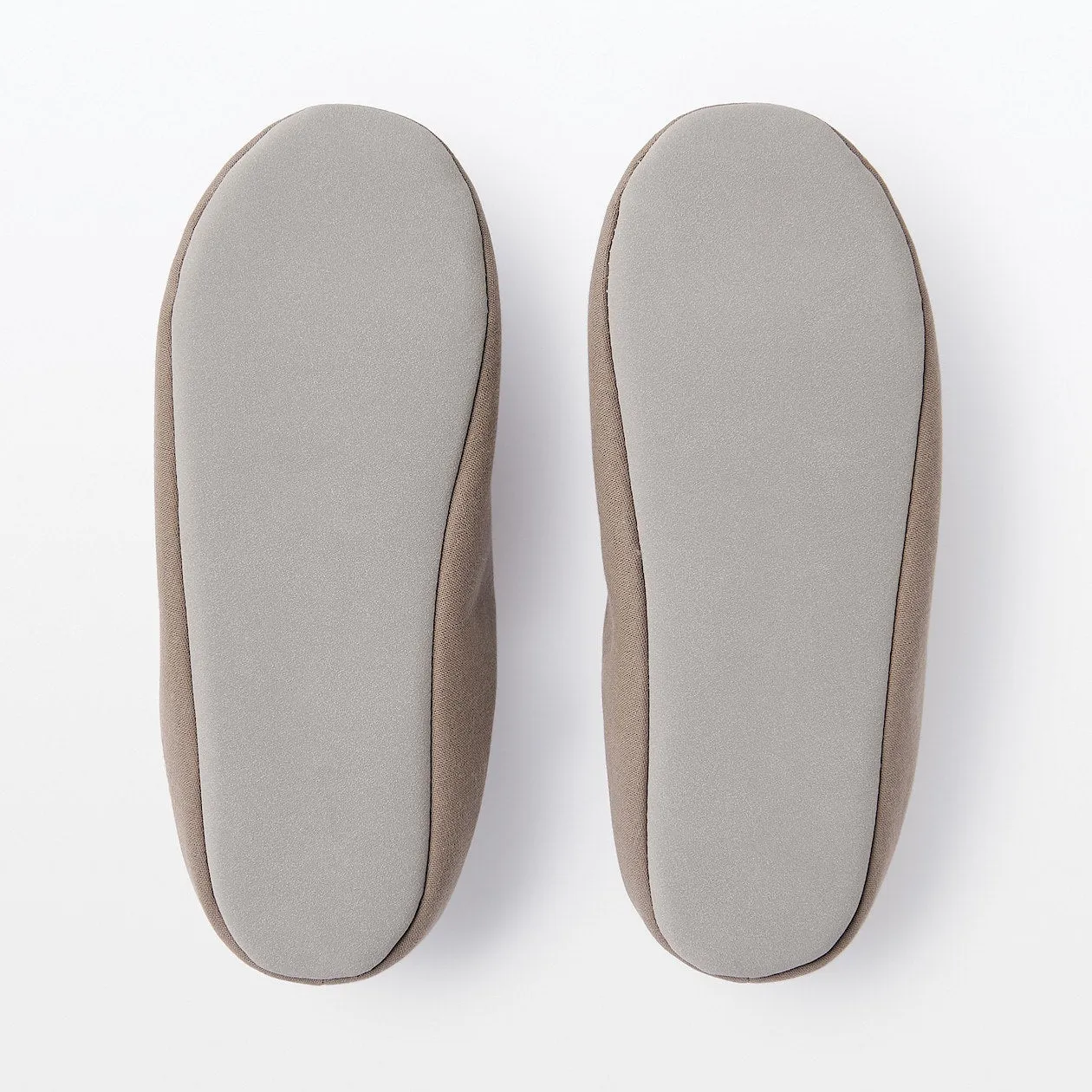 Cotton Insole Slippers - Mocha brown