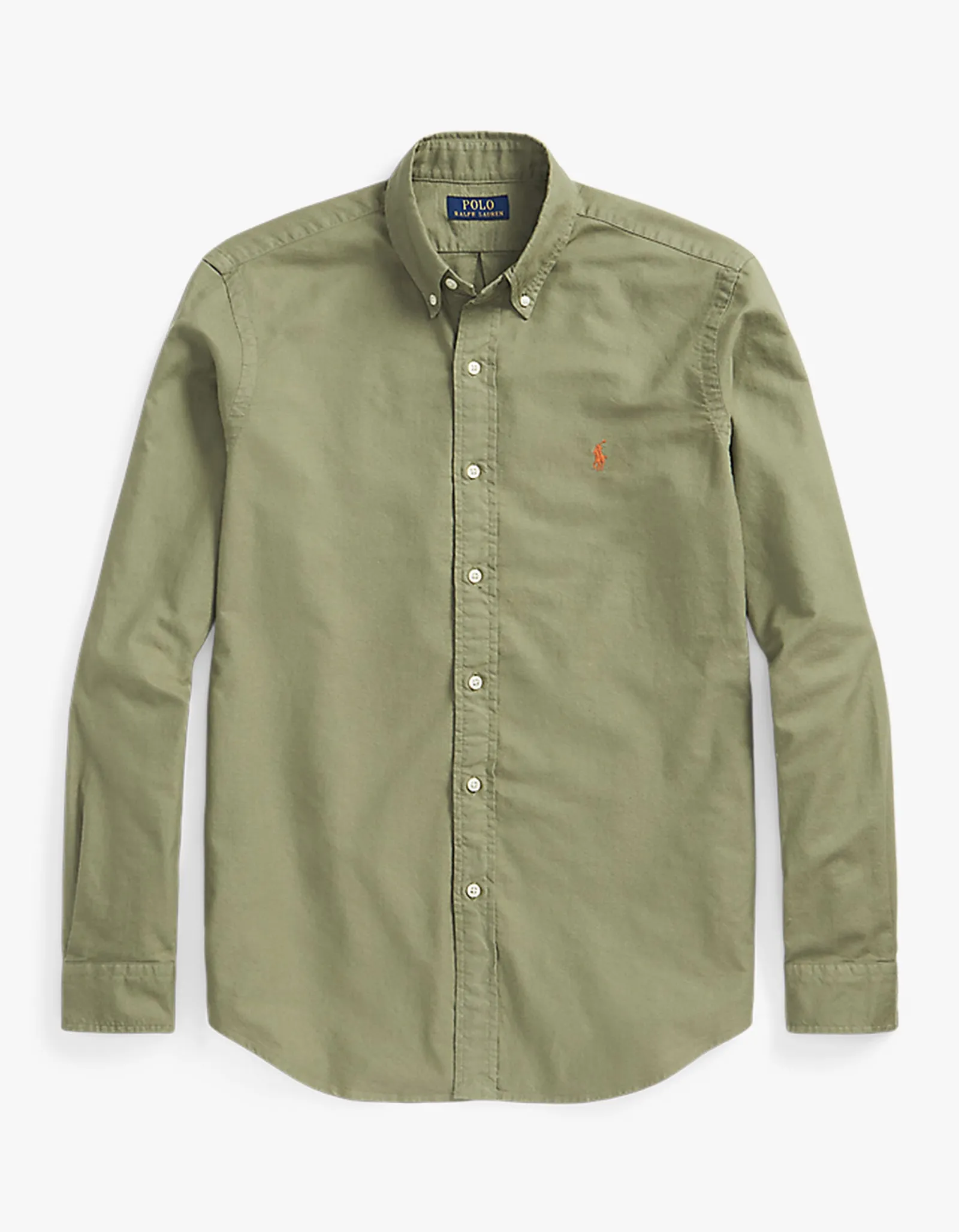 Custom Fit Long Sleeve Sport Shirt - Sage Green