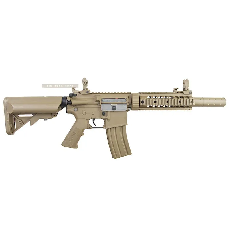Cybergun Nylon Fiber Colt M4 Silent OPS AEG - Tan