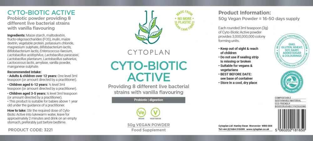 Cytoplan Cyto-Biotic Active 50g