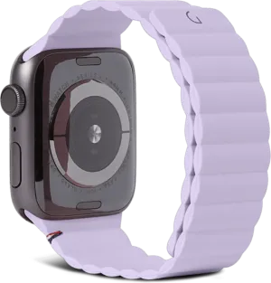 Decoded - Apple Watch 38/40/41mm Silicone Magnetic Traction Strap - Lavender