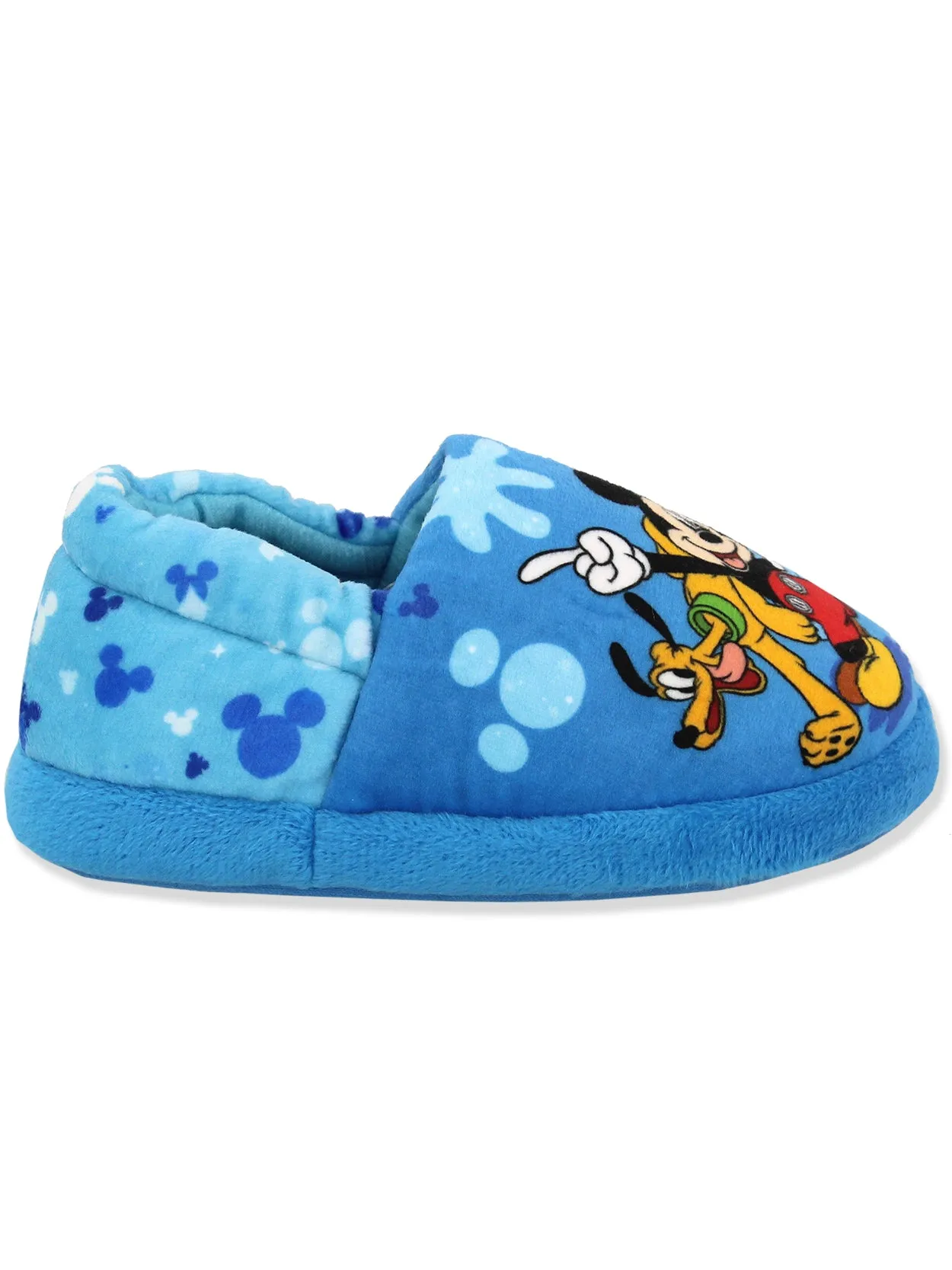 Disney Mickey Mouse and Friends Plush A-line Slippers